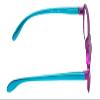 Calabria 837 Womens Metallic Reading Glasses +2.75 Purple (2 Pack) Vibrant Crystal Accents Single Power Readers Spring Hinged Hard Case Included view 4