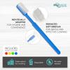 PRUVADE 36 Pack Disposable Toothbrushes with Toothpaste, Built In - Prepasted Toothbrushes Individually Wrapped | Single Use Waterless Tooth Brush with Soft Bristles for Airbnb, Hotel, Camping, Travel view 3