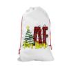 Bleu Reign Personalized Santa Sack Gift Wrap Bag Custom Name Jolly Af Birthday Christmas Reusable view 1