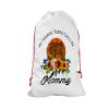 Bleu Reign Personalized Santa Sack Gift Wrap Bag Custom Name My Favorite Player Basketball Mommy Birthday Christmas Reusable view 1