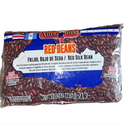 frijoles de seda rojos centroamericanos 2 libras