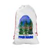 Bleu Reign Personalized Santa Sack Gift Wrap Bag Custom Name It's The Most Wonderful Time Of The Year Birthday Christmas Reusable view 1