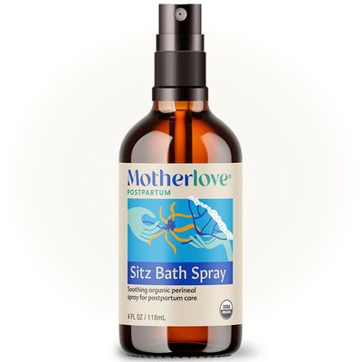 Motherlove Sitz Bath Spray (4 oz Value Size) Sitz Bath for Postpartum CareHerbal Perineal Spray w/Witch HazelUSDA Organic, Vegan, & Cruelty Free