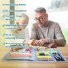 TANG SMALL FISH Fidget Blanket for Adults with Dementia, Dementia Activities for Seniors, Alzheimer's and Dementia Therapy Aid Busy Blanket, Anxiety Relief, Sensory Stimulation view 3