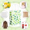 24 Pcs St. Patrick's Day Paper Gift Bags with Handles 5.9 x 8.3 x 3.1 Inch Green Treat Bags and Irish Lucky Shamrock Goodie Bags for St Patrick's Day Party Favor Wedding Birthday view 4