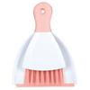Dust pan Broom Brush Dustpan - Small Broom and Dustpan Set,Mini Broom and Dust pan,Small Dustpan and Brush Set for Home Cleaning, Sofa, Desk, Guinea Pig Cage, Cat Litter etc.Pink view 1