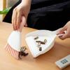 Dust pan Broom Brush Dustpan - Small Broom and Dustpan Set,Mini Broom and Dust pan,Small Dustpan and Brush Set for Home Cleaning, Sofa, Desk, Guinea Pig Cage, Cat Litter etc.Pink view 2