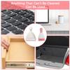 Dust pan Broom Brush Dustpan - Small Broom and Dustpan Set,Mini Broom and Dust pan,Small Dustpan and Brush Set for Home Cleaning, Sofa, Desk, Guinea Pig Cage, Cat Litter etc.Pink view 4