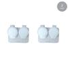 Deep Well Flip-top Clear Contact Lens Cases (2) view 2