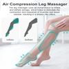 Nekteck Leg Massager for Circulation and Pain Relief, Air Compression Foot Calf Thigh Massager with 2 Heat and 3 Vibration Functions, 6 Modes 3 Intensities, Help for Muscles Relaxation view 3
