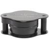Folding Glass with Rotating Case Portable Magnifier for Reading Jewelry and Maps Optical Glass Lens for Enhanced Clarity and Durability view 1