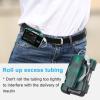 iGuerburn tSlim X2 Pump Case with Rotating Clip, Tandem Pump Holder, Excess Tubing Management, t:Holster Screen Cover (Green) view 4