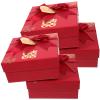 OUNONA 4pcs Wedding Packing Boxes Bridesmaid Gifts Home Supplies Durable present Storage Case Present Storage Holder present Case present Packing Case present Box Bridegroom Storage Box Polyester view 1