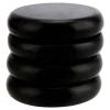 SOUJAP 22 Pack 3.15 Inch Basalt Massage Stones, Large Massage Hot Round Stones, Black Essential Basalt Rocks for Relaxation, Home Spa view 3