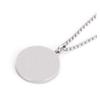 BAIYI HOPE Personalized Gift Stainless Steel Medical Alert ID Necklace Football Dog Tag - Soccer Ball Medical Emergency ID Necklace for Boyfriend Girlfriend 24" view 3
