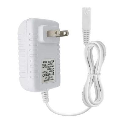 Dental Flossers Charger Replacement for Waterpik WP360 WP462 WP450 WF13 WP100 Water Flosser Power Cord Adapter Replacement PartsWhite