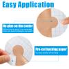 80 Pcs Adhesive Patch Sensor Covers, Cgm Continuous Glucose Monitor Protection Diabetic Supplies Freestyle Waterproof Sweatproof Adhesive Patch Protection Diabetic Supplies for Skin view 4