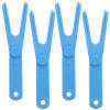Healifty Reusable Dental Floss Holder Replacement Handles for Teeth Cleaning Oral Care Floss Stick with Comfortable Y Shape Design and Convenient Storage Hook view 1