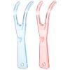 Healifty Dental Floss Holder Reusable Flosser Handle with Built-in Spool Non-Slip Grip Tooth Flossing Tool for Easy and Effective Oral Care Pack of 2 view 1
