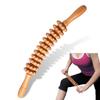 DAOZWUBGIH Curved Wood Therapy Massage Roller Tools,Lymphatic Drainage, Cellulite Massage & Wooden Muscle Roller Stick for Waist and Thigh, Stomach Rolling Massager Tool with White Box view 1