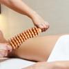 DAOZWUBGIH Curved Wood Therapy Massage Roller Tools,Lymphatic Drainage, Cellulite Massage & Wooden Muscle Roller Stick for Waist and Thigh, Stomach Rolling Massager Tool with White Box view 2