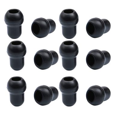 12pcs Silicone Ear Tips Replacement Comfortable Earbuds for Adult and Pediatric Use Noise-isolating Eartips for Enhanced Sound Quality