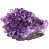 1PC Natural Amethyst Irregular Geode Orgone Stone Purple Gravel Mineral Specimen Raw Quartz Crystal Jewelry Accessory Home Decor,Light Grey,30g-40g view 1