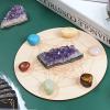 1PC Natural Amethyst Irregular Geode Orgone Stone Purple Gravel Mineral Specimen Raw Quartz Crystal Jewelry Accessory Home Decor,Light Grey,30g-40g view 4