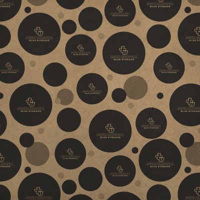 GRAPHICS & MORE John Carroll University Blue Streaks Logo Premium Kraft Gift Wrap Wrapping Paper Roll