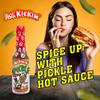 ASS KICKIN' Spicy Pickle Hot Sauce - 5 oz Premium Gourmet Jalapeno for Chicken Wings and BurgersPerfect Stocking Stuffers or Christmas Gifts the fan-Try if you Dare!, 5.0 Fl Oz, ounces view 2