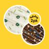 Into the Woods & Snowfall Natural Sprinkle Set by Supernatural, Tree & Snow, No Artificial Dyes, Soy Free, Gluten Free, Vegan, 3oz (Pack of 2) view 4
