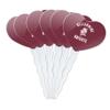 Bellarmine University Knights Logo Heart Love Cupcake Picks Toppers Decoration Set of 6 view 1