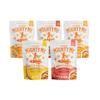 Mission Mighty Me Nutty Puffs All-Flavor Variety Pack - Organic Peanut Butter and Mixed Nut Butter Puffs for Babies + Kids - Pediatrician Developed - USDA Organic, Plant-Based Protein, Gluten-Free Snack (1.5oz, 5-Pack) view 1