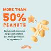 Mission Mighty Me Nutty Puffs All-Flavor Variety Pack - Organic Peanut Butter and Mixed Nut Butter Puffs for Babies + Kids - Pediatrician Developed - USDA Organic, Plant-Based Protein, Gluten-Free Snack (1.5oz, 5-Pack) view 4