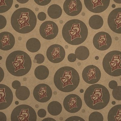 GRAPHICS & MORE Bellarmine University Secondary Logo Premium Kraft Gift Wrap Wrapping Paper Roll