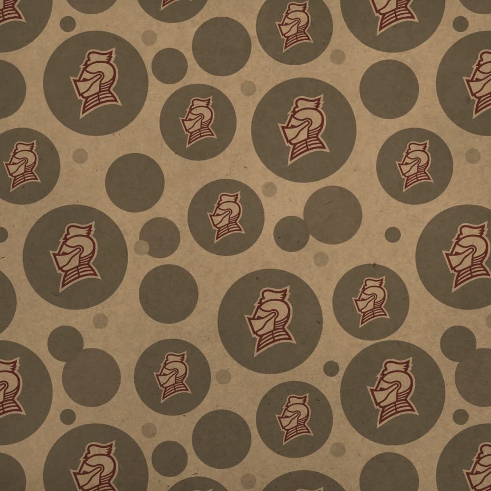 GRAPHICS & MORE Bellarmine University Secondary Logo Premium Kraft Gift Wrap Wrapping Paper Roll