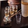 240 2 oz Wine Glass Clear Plastic Mini Dessert Cups Cup Short Stem Wine Glasses Shot Glasses Dessert Glasses Disposable Dessert Shooter Cups Trifle Dish Small Plastic Cups Wedding view 3