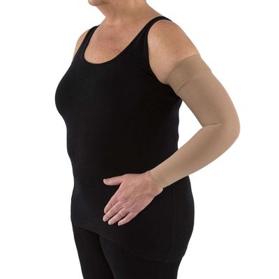 JOBST Bella Strong Compression Sleeves, 30-40 mmHg, Armsleeve, Silicone Dot Band - Choose Your Size & Color