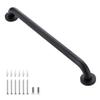 24-Inch 1.25" Diameter Grab Bars for Bathtubs and Showers, Shower Handle for Elderly, Handicap Grab Bars for Bathroom, Shower Grab Bars for Seniors(Black 2 Pack) view 1