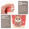 Yardwe 50pcs Year Themed Disposable Paper Cups Rabbit Design for Parties and Celebrations and Convenient for Drinks view 3