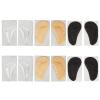 6 Pairs Insole, Orthopedic Insole, Arch Support Shoe Insoles, Reusable Adhesive Gel Arch Pad, for Plantar Fasciitis view 2