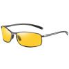 laureles Full Reader Yellow Lens Square Reading Glasses Women Vintage Polarized Night Vision Sunglasses Mens (C1, 3, multiplier_x) view 2