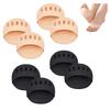 2023 New (4 Pairs) Cushioning Ice Silk High Heel Insoles, Women High Heels Invisible Five Toes Forefoot Metatarsal Socks Pads, Comfort Breathable Non-Slip Ball of Foot Cushion for Women Heels. (A) view 1