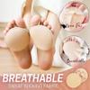 2023 New (4 Pairs) Cushioning Ice Silk High Heel Insoles, Women High Heels Invisible Five Toes Forefoot Metatarsal Socks Pads, Comfort Breathable Non-Slip Ball of Foot Cushion for Women Heels. (B) view 2