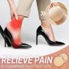 2023 New (4 Pairs) Cushioning Ice Silk High Heel Insoles, Women High Heels Invisible Five Toes Forefoot Metatarsal Socks Pads, Comfort Breathable Non-Slip Ball of Foot Cushion for Women Heels. (B) view 3