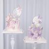 100 Pieces 3D Gold Pink Butterfly Cupcake Toppers - Handmade Cake Decorations for Birthday Party Decor, Mixed Size view 4