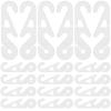 Mask Hook - 30 Pack Adjustable Ear Saver for Face Masks Comfortable Extender Strap for Daily Use and Travel Alleviates Ear Pressure view 1