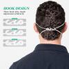 Mask Hook - 30 Pack Adjustable Ear Saver for Face Masks Comfortable Extender Strap for Daily Use and Travel Alleviates Ear Pressure view 4