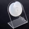GatherTOOL 1PC Soft Silicone Flexible Nose Model Displays Human Ear Mouth Eye Tongue Model Simulation for Jewelry Display Teaching Tool (Color : 1PC Clear Left Ear) view 1