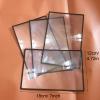 4pcs Page Magnifier for Reading, 3X Magnifying Lens Sheet/Bookmark Flat Magnifier Lenses Lay on Page, Magnifying Fine Print, Flexible Lens, by HYMAOME view 3